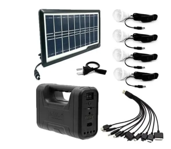 Miniatura 3 de Kit Panel Solar +4 Bombillos + Batería